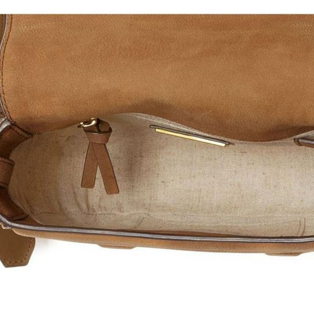 NWT TORY BURCH TASSEL SADDLEBAG CROSS BODY - Picture 8 of 8